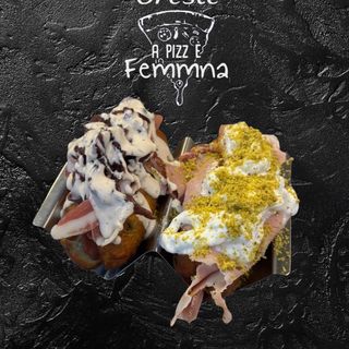 Crocchè mortadella e pistacchio