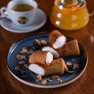 Блины со сладким сыром