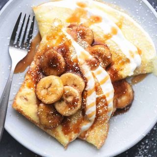 Banana crepe
