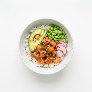 75.Poke De Salmón