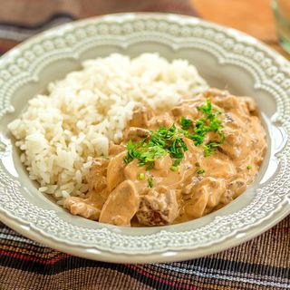 Strogonoff Vegetariano