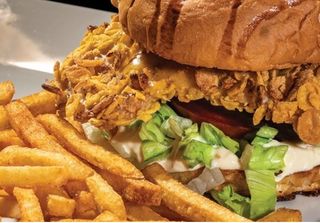 Пилешки бургер