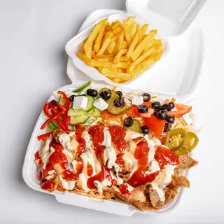 Mega Talerz Kebab