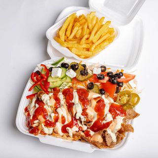 Mega Talerz Kebab