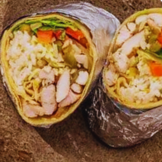 Burrito Fajitas de Pollo