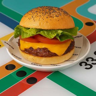 VEGGIE CHEESE BURGER