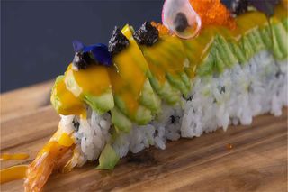 U18. Uramaki verde tartufo