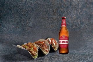 Combo Los Tacos x Birra Peroni