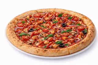 Pizza Poulet Tika