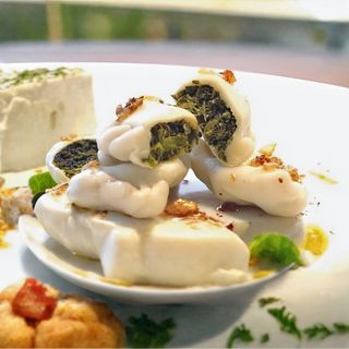 Pierogi ze szpinakiem