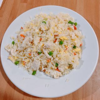 44. Arroz Frito Con Pollo