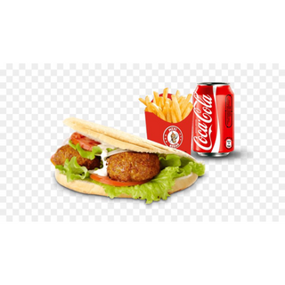 Panino falafel menù