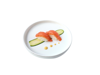 N01. Nigiri sake - 2 pezzi