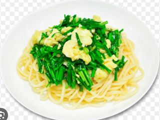 Лагман с джусаем и яйцом