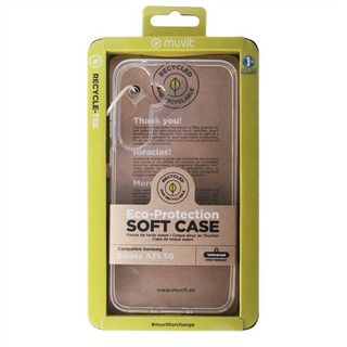 Muvit Sam A35 5G Funda Recycl.Trans - 8426801173217