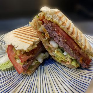 Hamburguesa Cerdo Completa