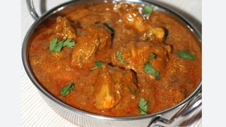 Pollo con curry karai