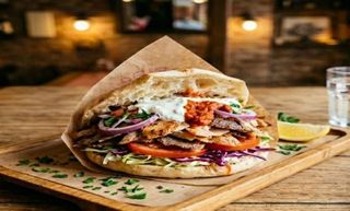 Kebab u lepinji 150 g