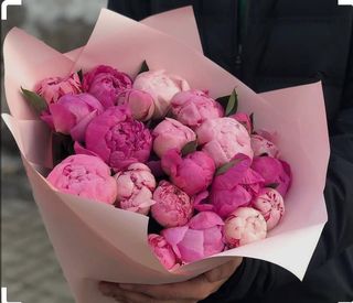 Bouquet peonie fresche