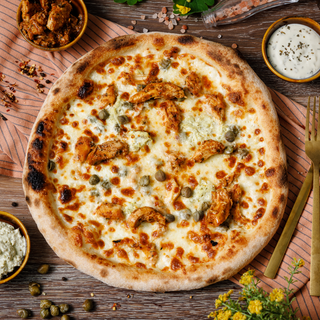 Pesto Chicken Tango Pizza