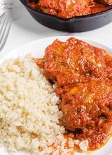 White rice + Chicken