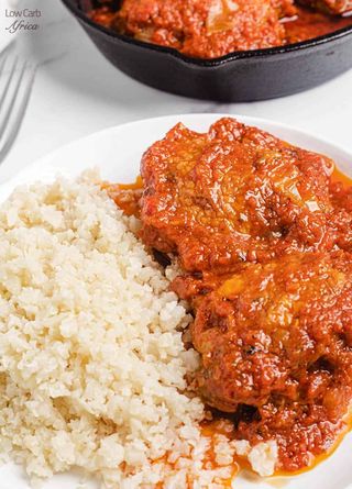 White rice + Chicken