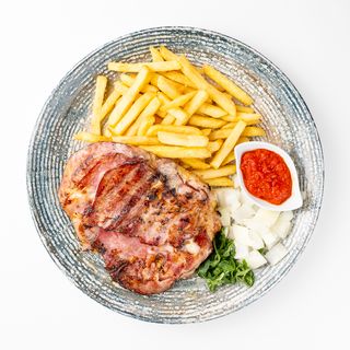 Batak sa sirom i slaninom