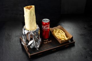 Комбо шаурма Cola 0.33
