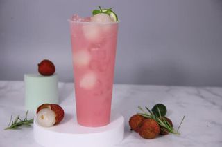 Te Frutas Con Lychee Y Yogur