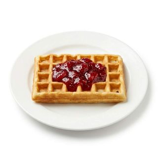 Gofre De Mermelada De Fresa