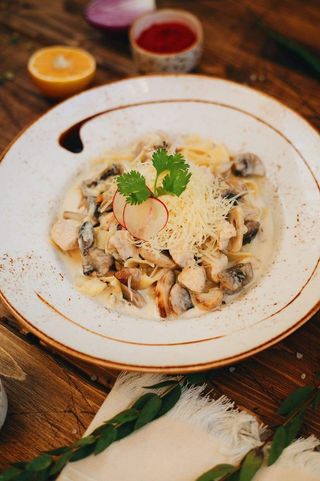 Феттучини "Альфредо"