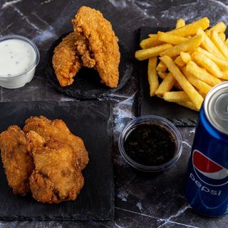 Menù Bucket 2 Tender Crispy, 3 Chicken Wings Classic