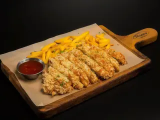 Відбивна зі свинини з картоплею (200/100/50g)