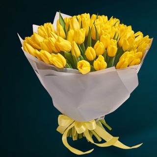 Buchet 55 Lalele Galbene