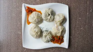 Манты с мясом