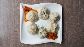 Манты с мясом