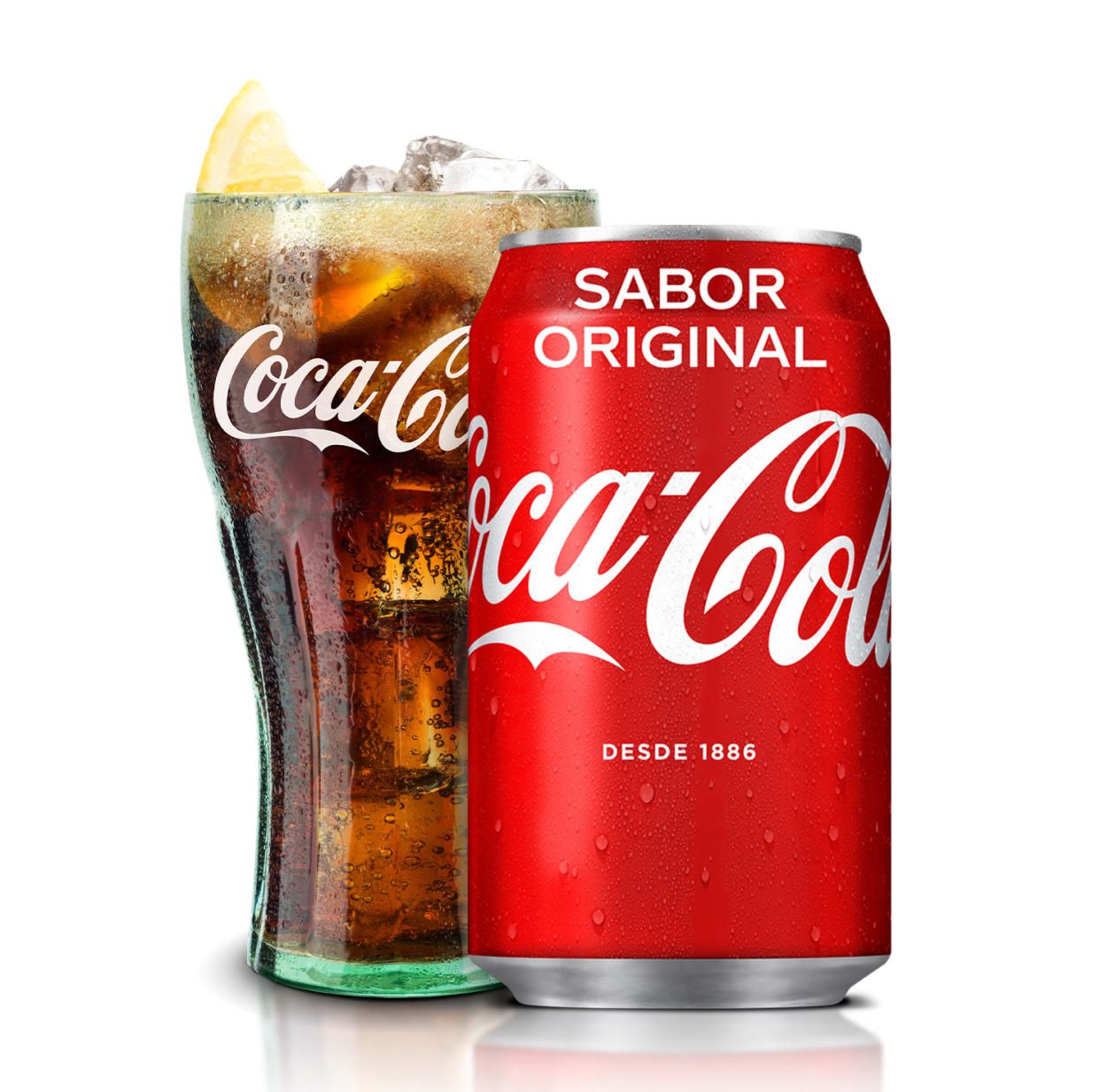 Coca-Cola Sabor Original lata 330ml.