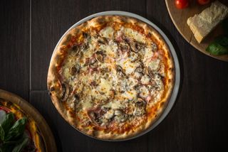 Pizza Prosciutto e funghi