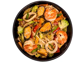 Удон з морепродуктами (340g)