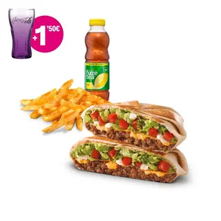 Menú Crunchywrap Junior