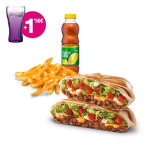 Menú Crunchywrap Junior