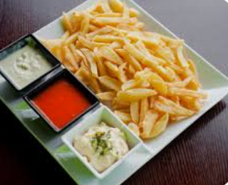 Tapa de patatas fritas