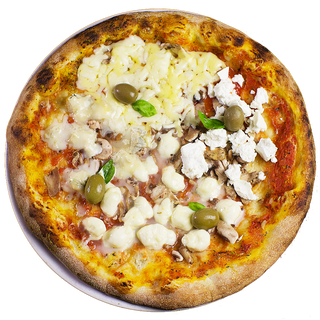 Quattro formaggio pizza  42 cm