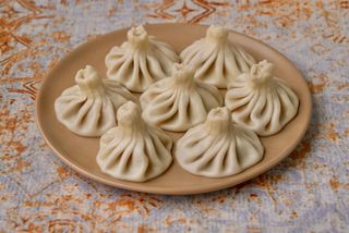 Chinkali z wołowiną