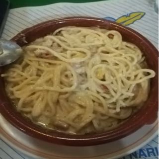 Espaguettis Carbonara