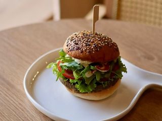 Вегетарианский бургер