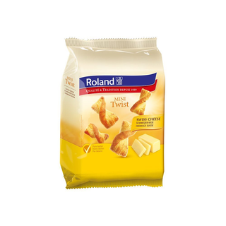 Spirale mini-twist cu branza elvetiana Roland 75g