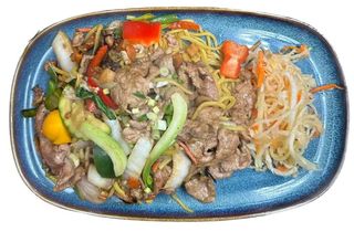 146.Makaron chiński z wieprzowiną