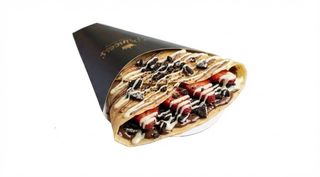Crèpe con Nutella e cioccolato bianco