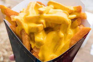 Patatine con Cheddar